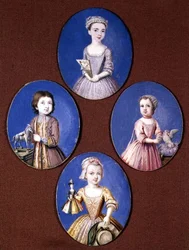 Miniatura dei Quattro Bambini Whitmore